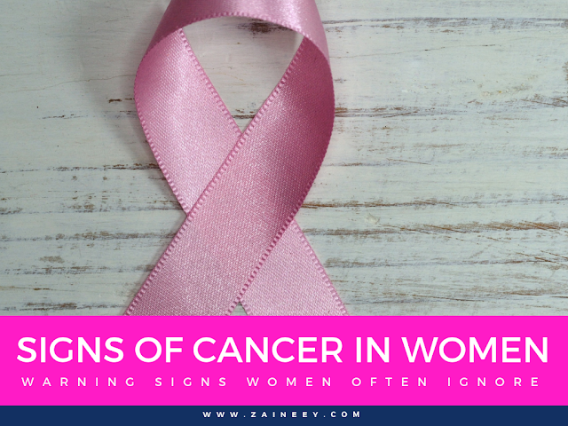 signs of cancer in women