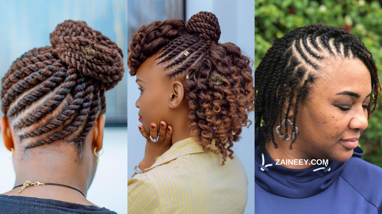 18 Flat Twist Styles For Natural Hair That Ll Liven Up Your Hair Routine Zaineey S Blog
