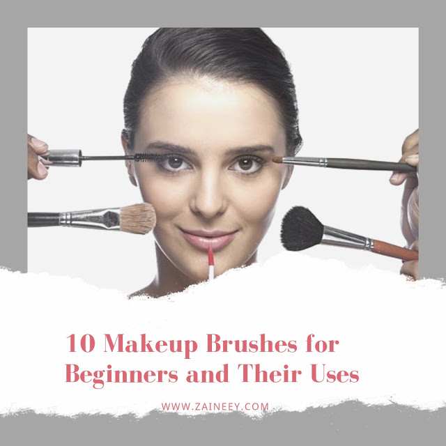 10 Makeup Brushes for Beginners and Their Uses | Zaineey's Blog
