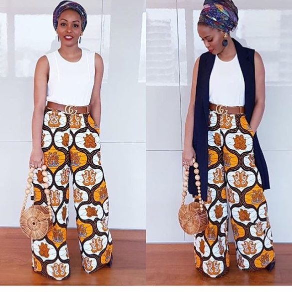 Hot and Lovely Ankara Pant Styles for Beautiful Ladies | Zaineey's Blog