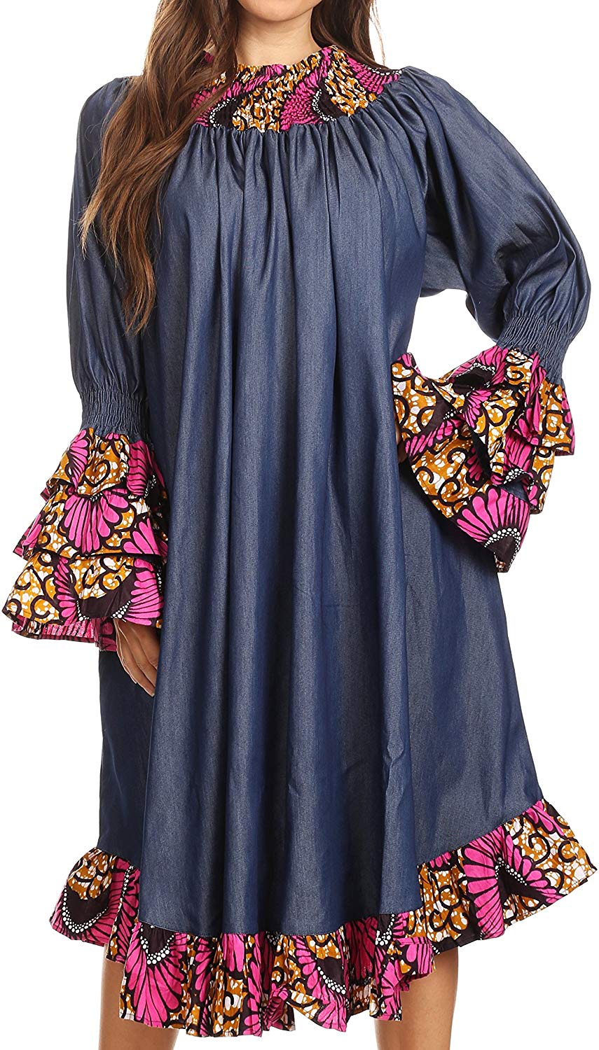 stylish african print dresses 8