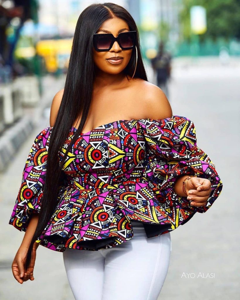 African Print Peplum Tops : Elegant Designs for Stylish Fashionistas ...