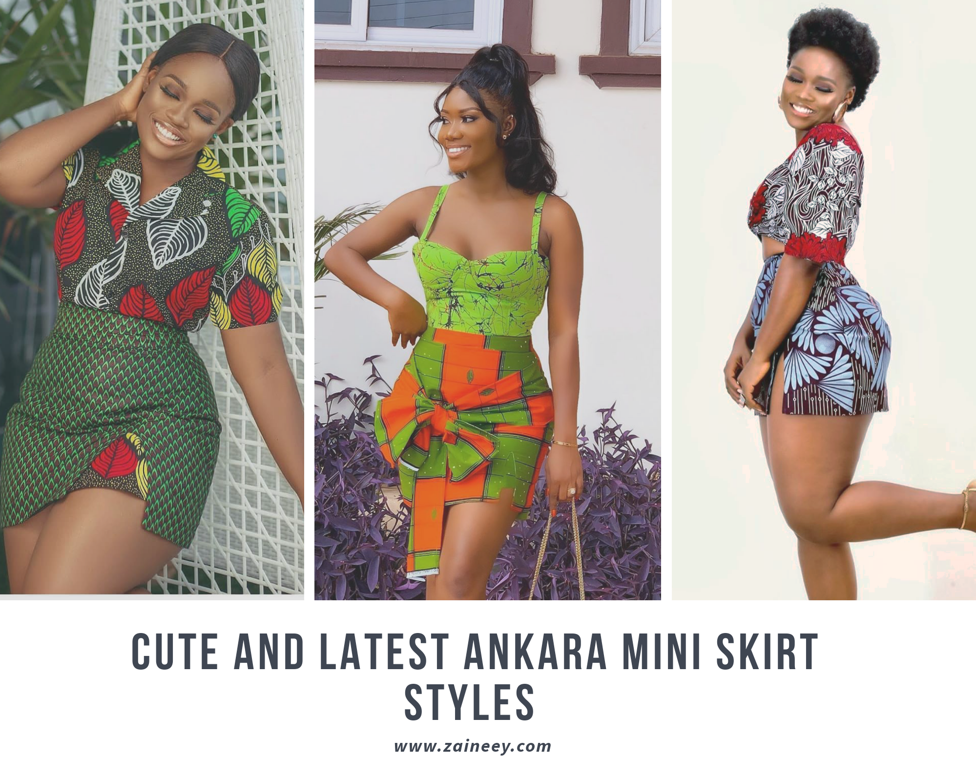 ankara short skirts designs