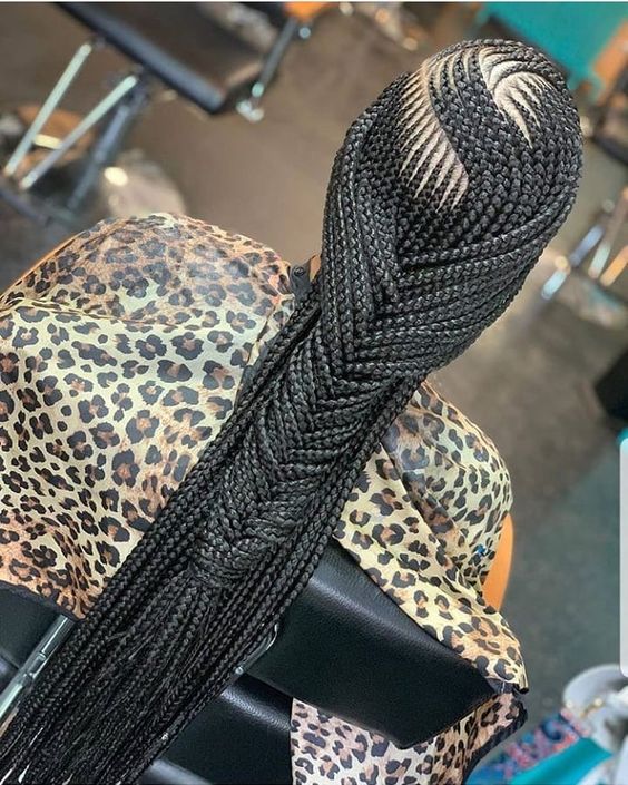 black braided hairstyles 14