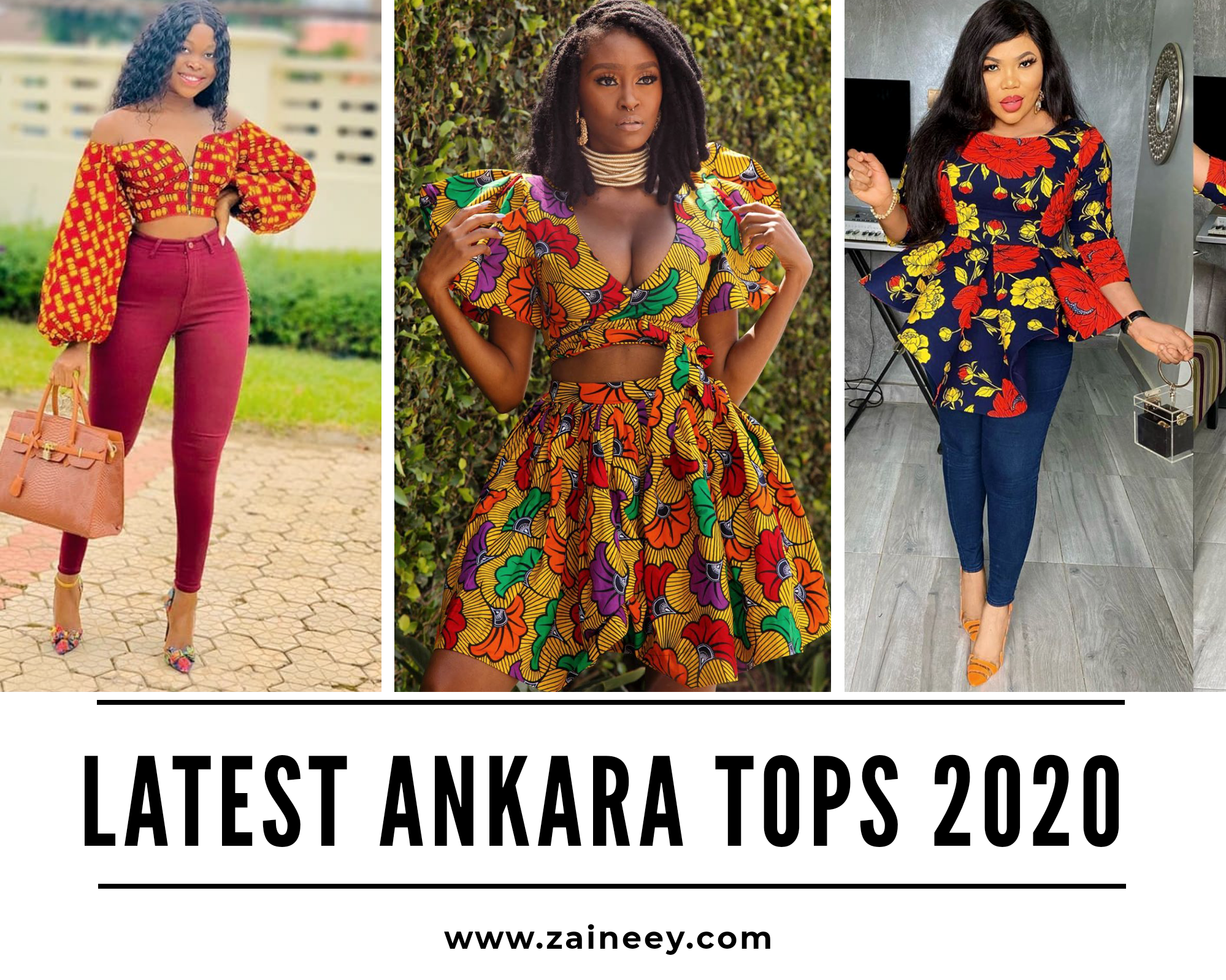 latest ankara tops for ladies
