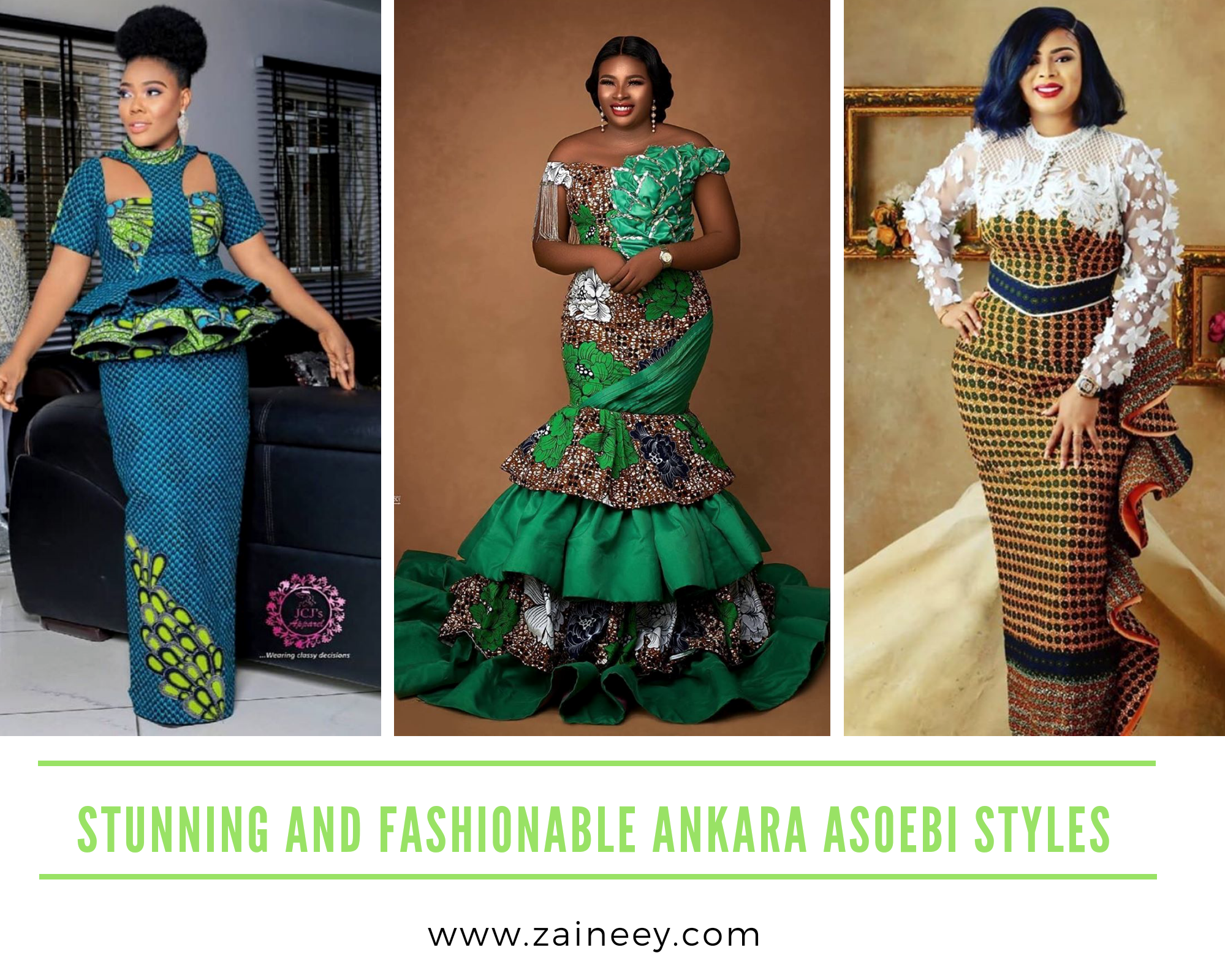 Stunning and Fashionable Ankara Asoebi Styles for Elegant Ladies 