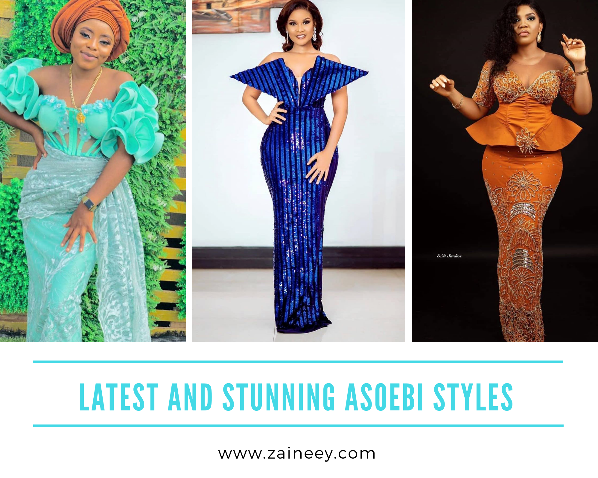 African Asoebi Style 2020: Latest and Stunning Asoebi Styles for fashionable Ladies