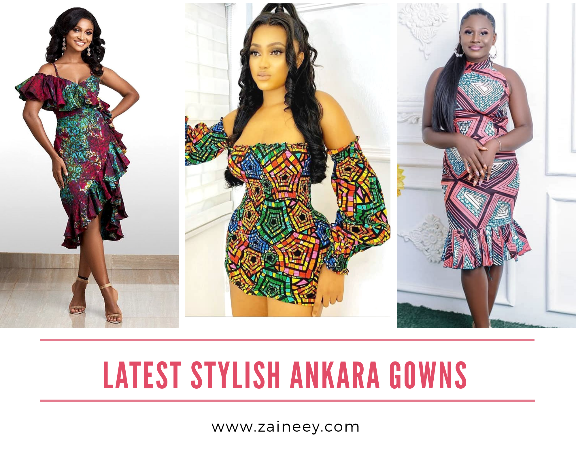 Ankara  Gowns - Latest and Stylish Ankara Gowns for beautiful Ladies  