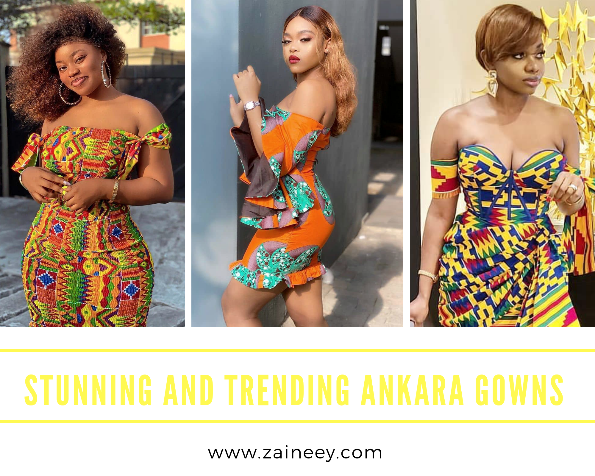Ankara Gowns - Stunning and Trending Ankara Gowns for ladies who wants to stand out