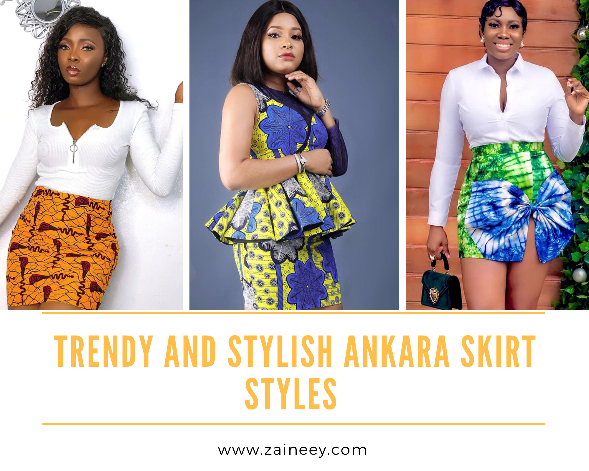 ankara short skirts designs