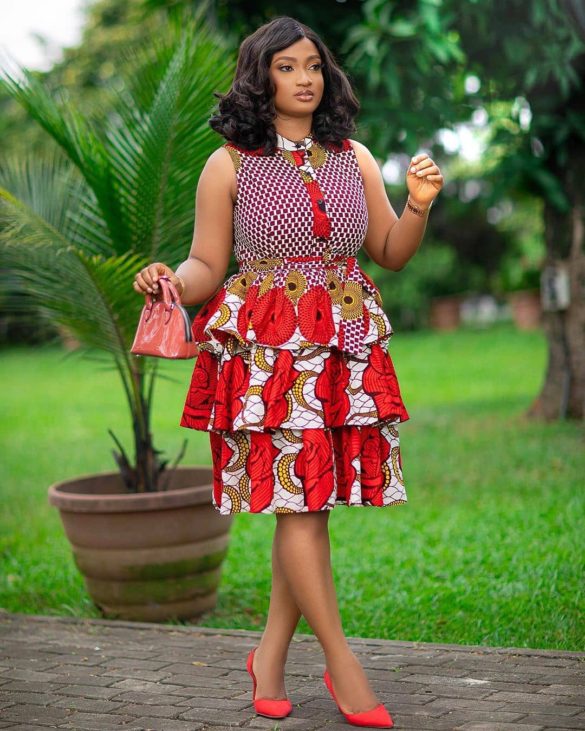 African Short Dresses for Women : Stylish Short Dresses for The Queen ...