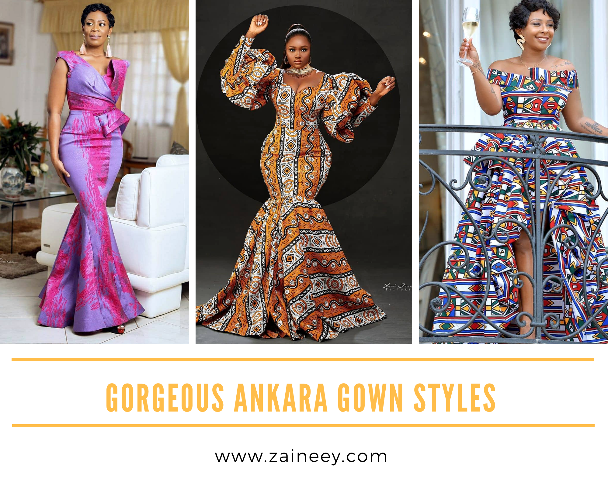 Ankara Gowns: Latest, Unique, and Gorgeous Ankara Gown Styles for Ladies