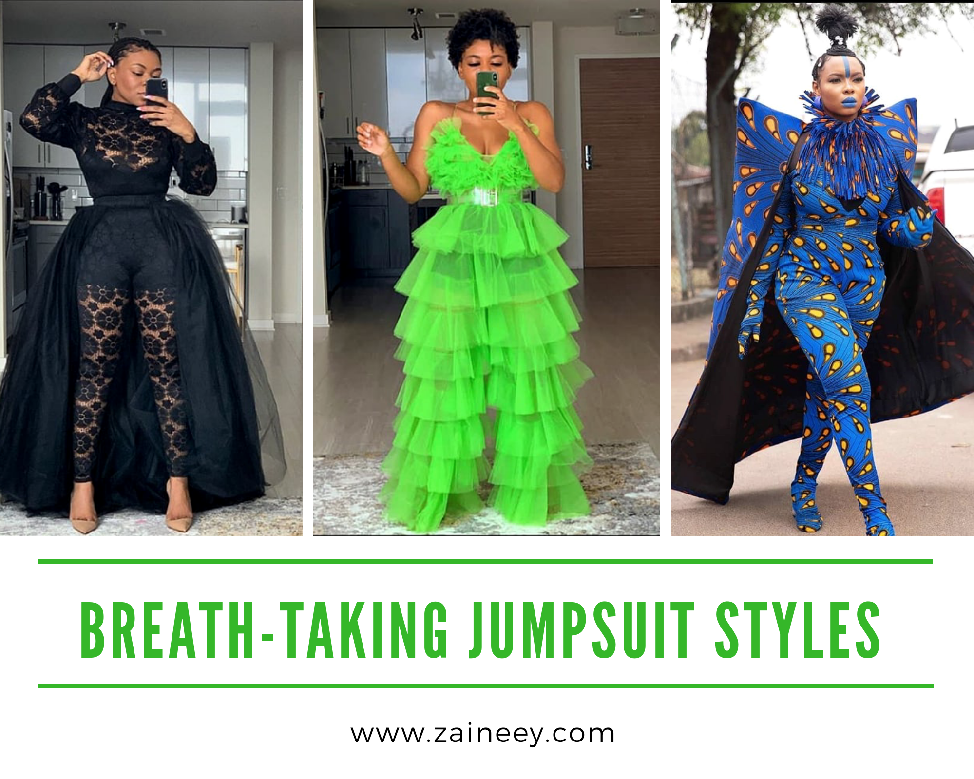 Jumpsuit styles: Eye-popping and breath-taking Jumpsuit styles to try out