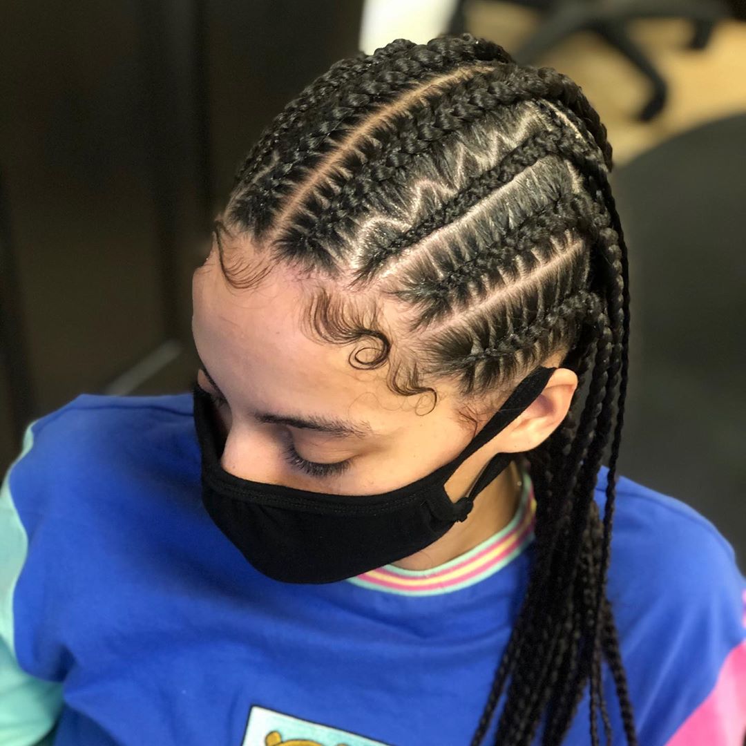 15 Cute Hairstyles with Weave Braids You Should Copy Now