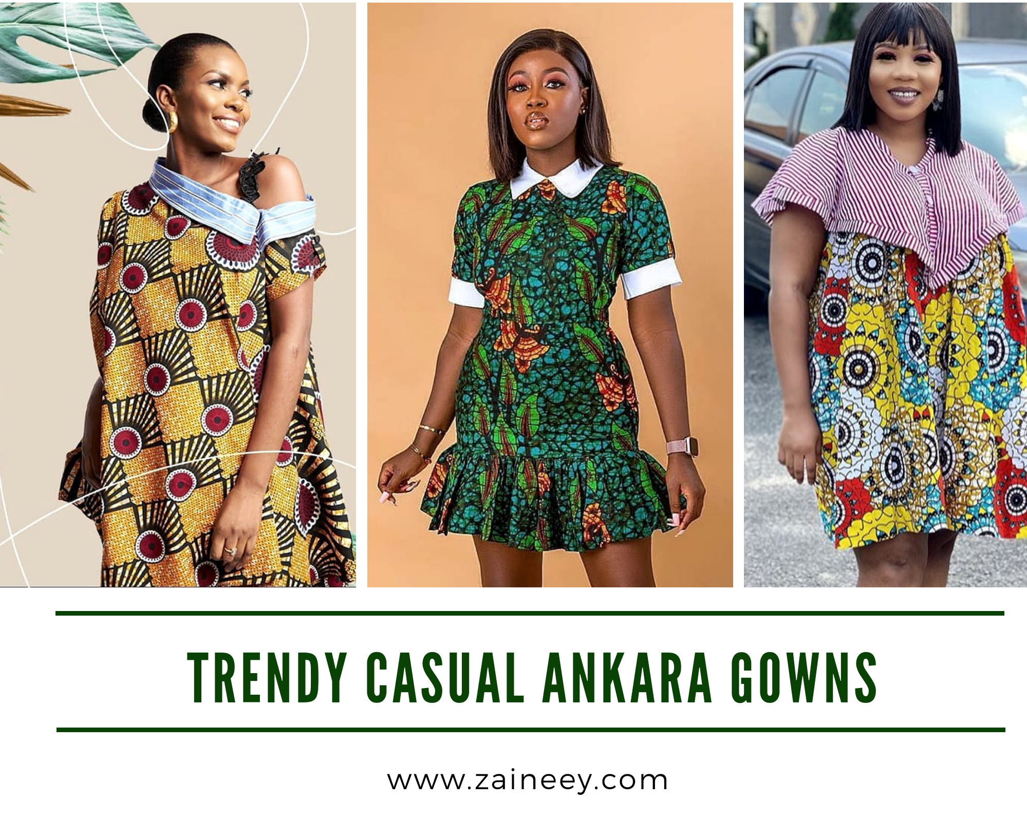 Ankara Casual Wear for Ladies: Latest, and Trendy Casual Ankara Gowns