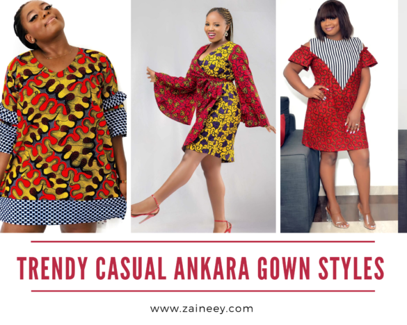 Beautiful, Stylish, and Trendy Casual Ankara Gown Styles for Every Lady |  Zaineey's Blog