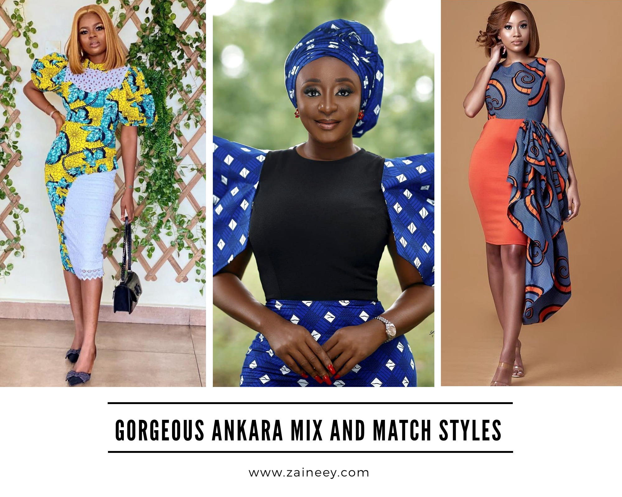 Classy and Gorgeous Ankara Mix and Match Styles you should try out.