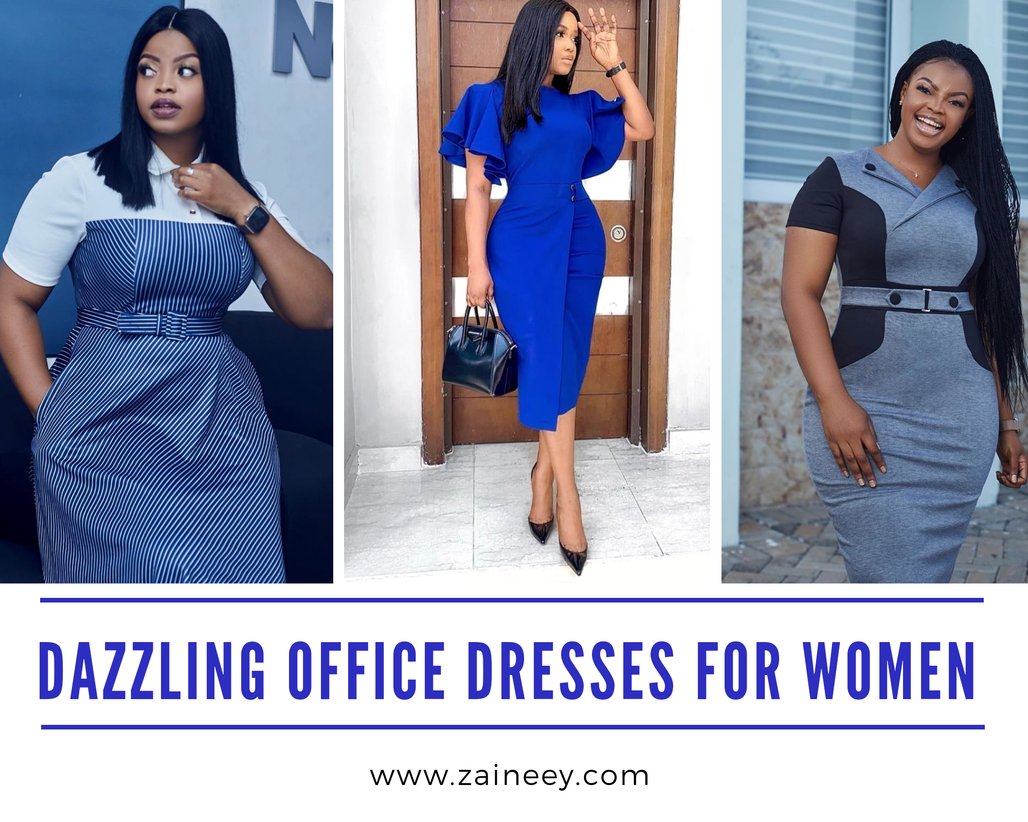 Gorgeous, Stunning, and Dazzling Office Dresses For Women