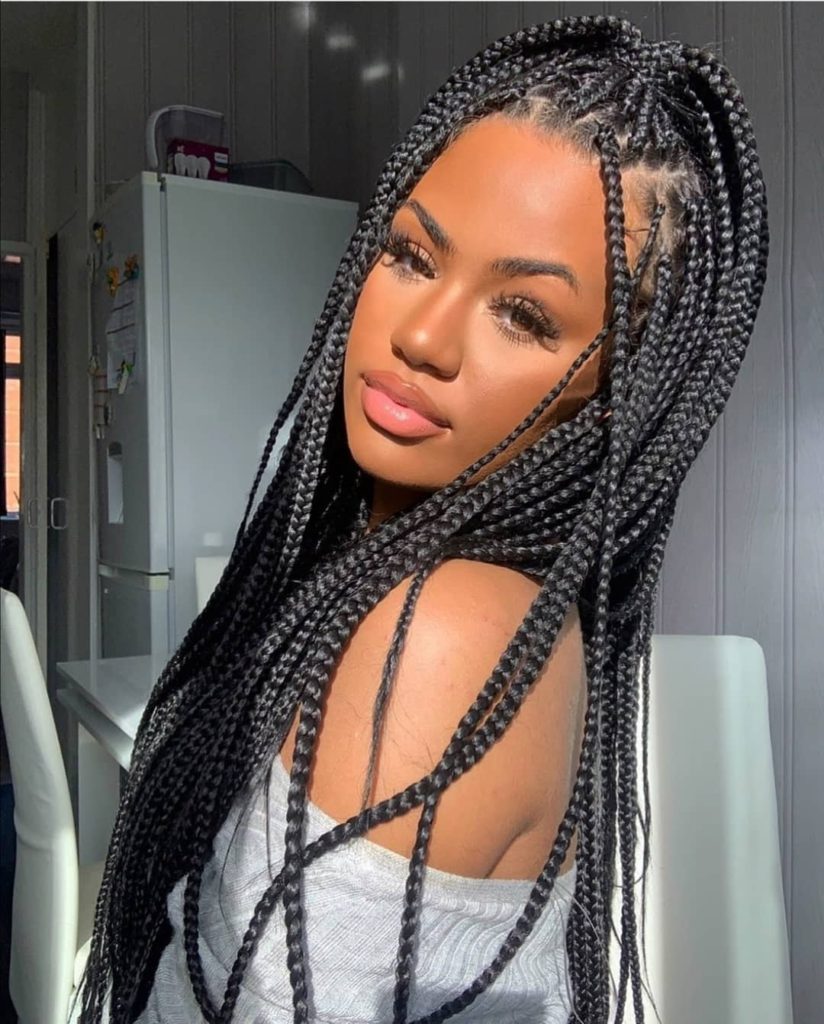 Latest Black Braided Hairstyles To Wow You in 2022 | Zaineey's Blog