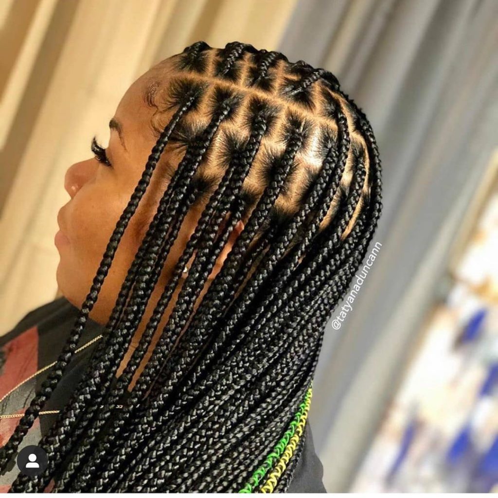 black braided hairstyles 7