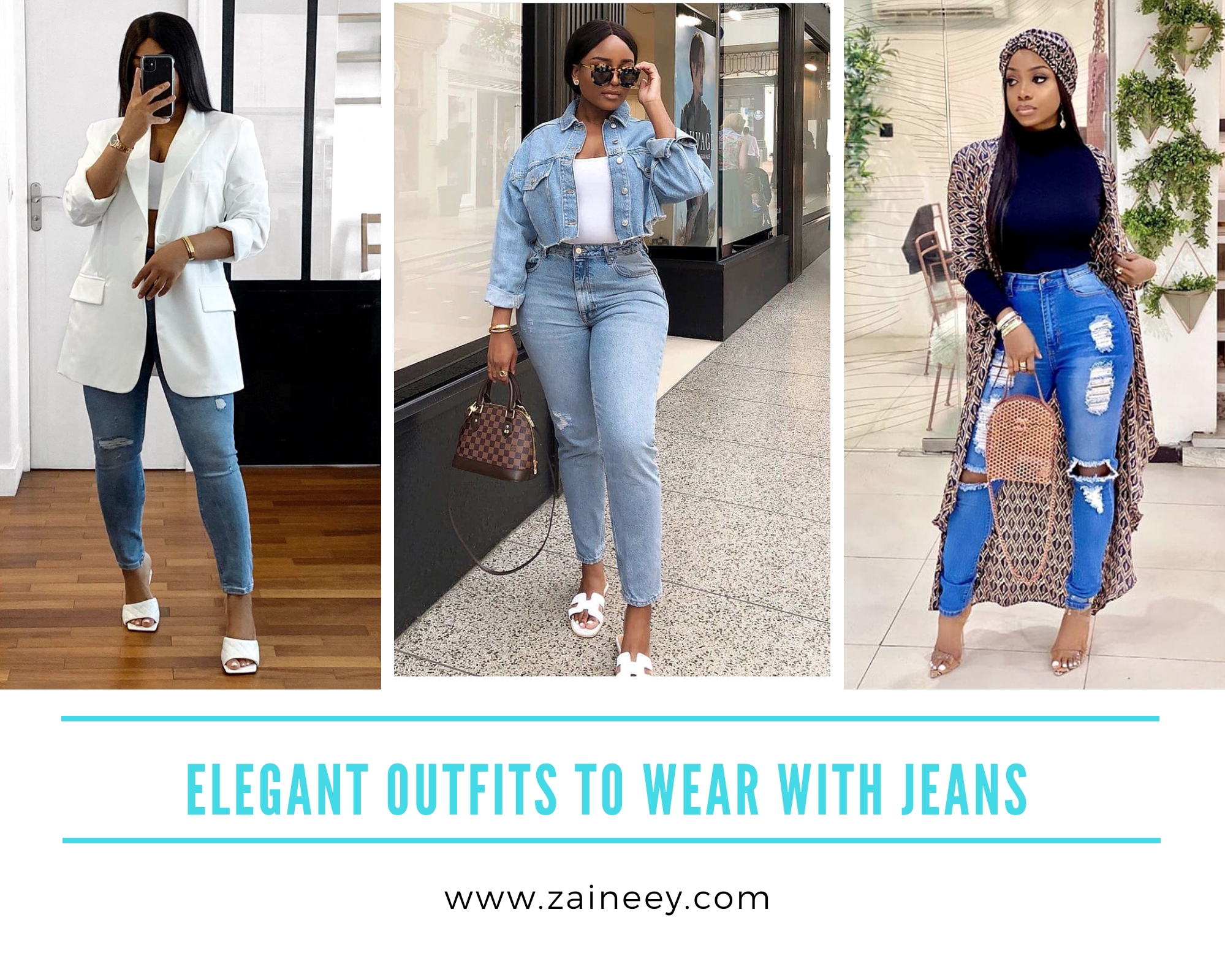 Simple, Classic and Elegant Outfits/Tops to wear with jeans