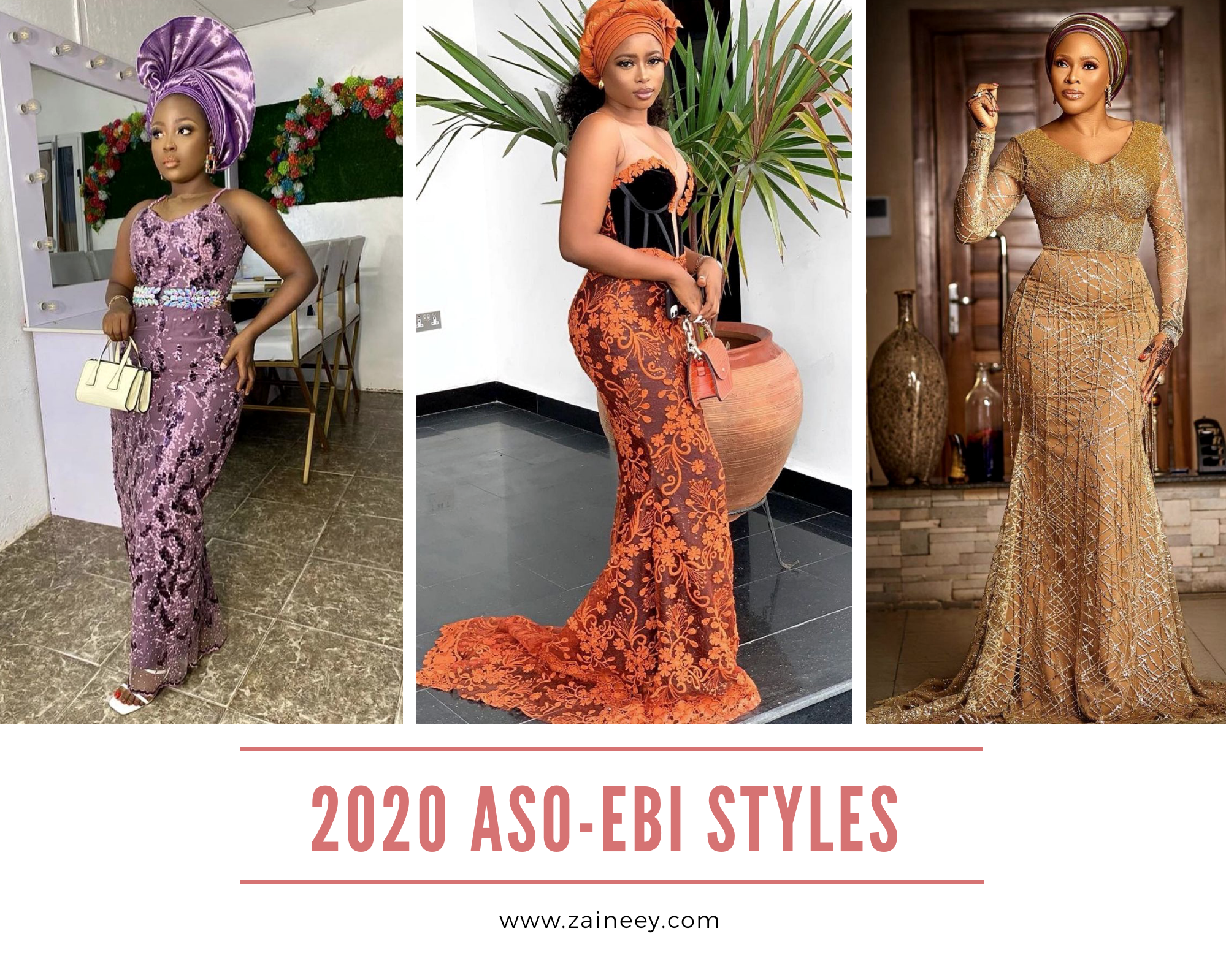 Stunning and Beautiful African Dresses: 2020 Aso-Ebi Styles // African fashion