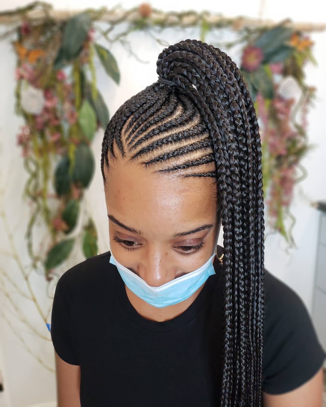 Pin On Ponytail Hairstyles African Hair Braiding Styles Girls My Xxx Hot Girl