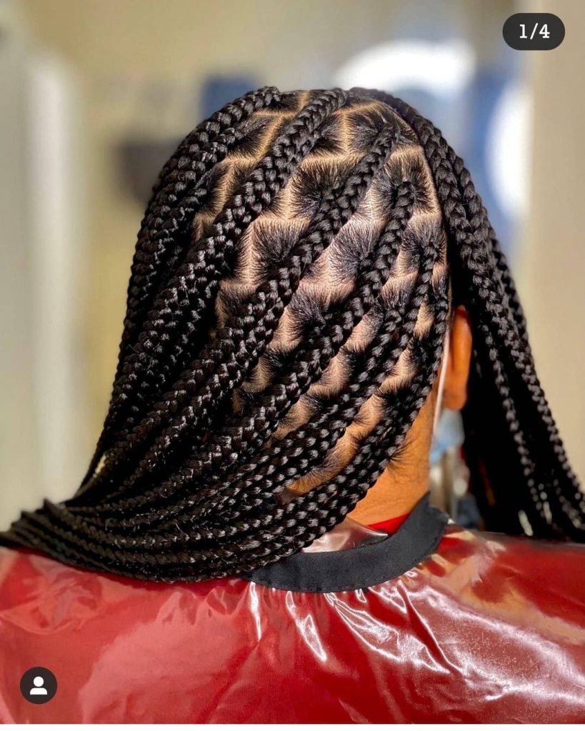 box braids styles pictures