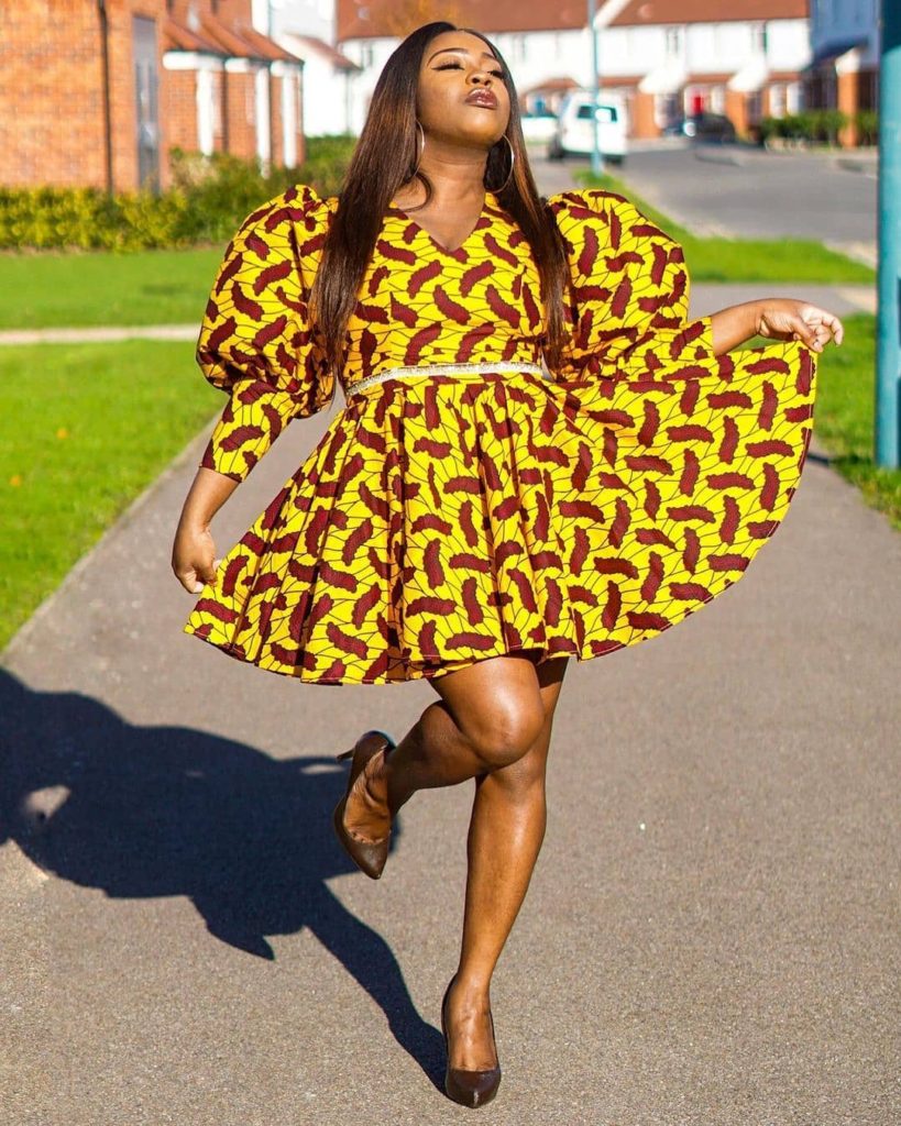 71 Beautiful Simple Ankara Gown Styles For 2024 | ThriveNaija | Ankara gown  styles, Simple ankara gowns, Simple ankara gown styles