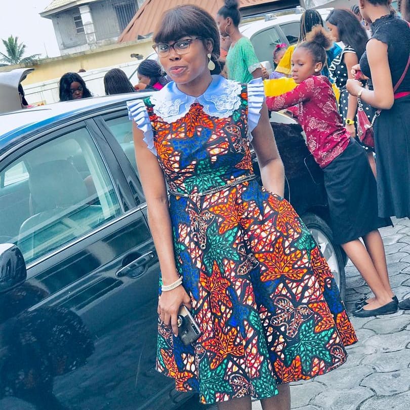 Trendy, Beautiful Ankara Gown styles for Christmas