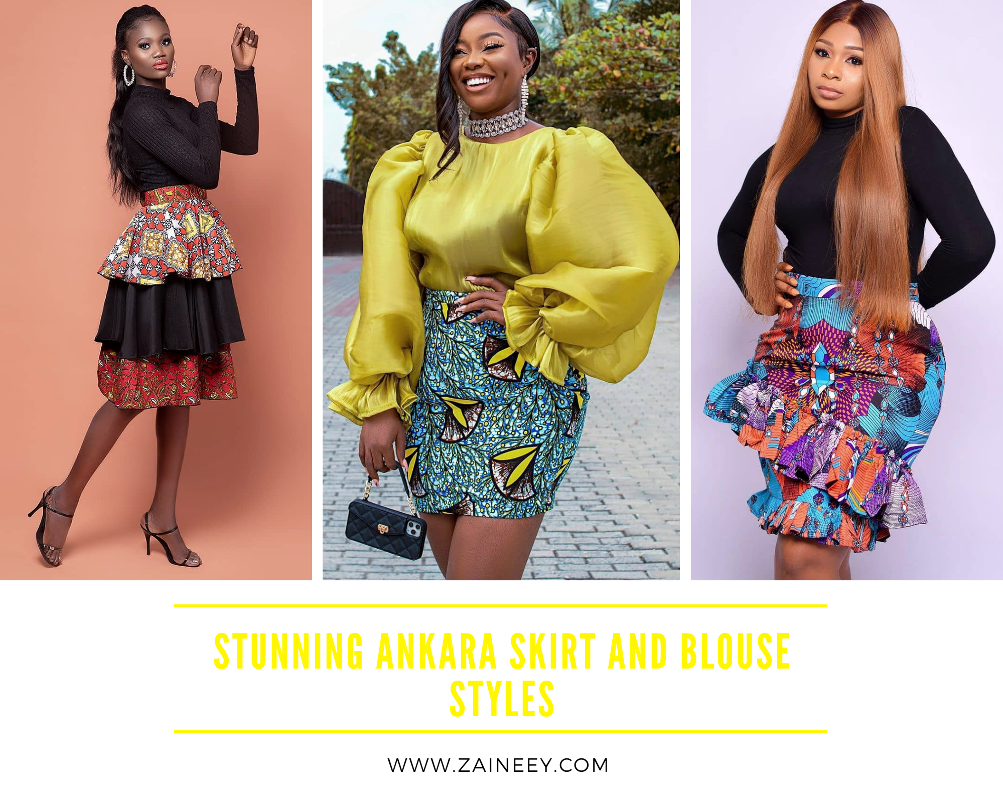 Ankara Skirt and Blouse styles 2023