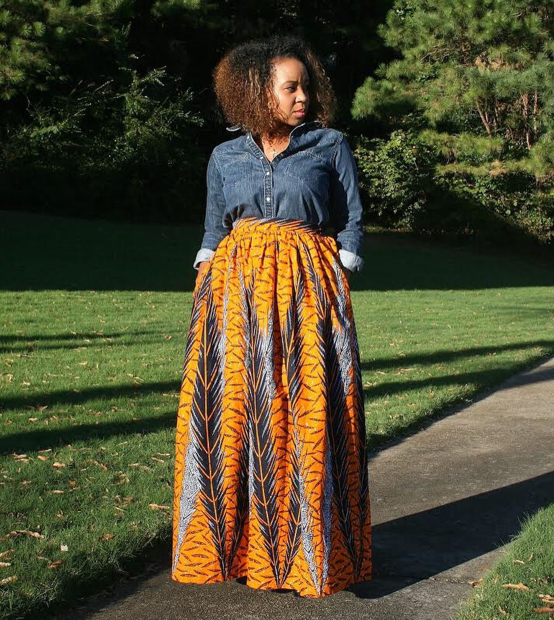 Stunning, Trendy, and Stylish Ankara Maxi Skirts for Ladies 2021 ...