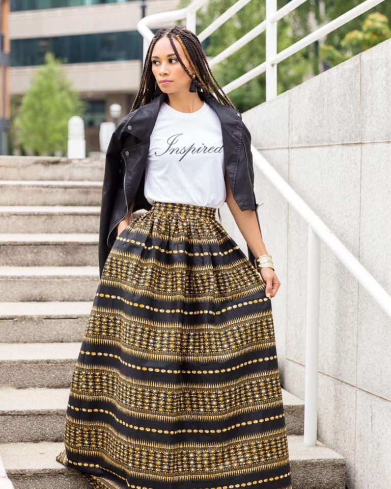 Stunning, Trendy, and Stylish Ankara Maxi Skirts for Ladies 2021 ...
