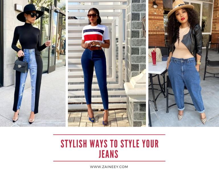 Elegant and Stylish ways to style your Jeans to look Gorgeous | Zaineey ...