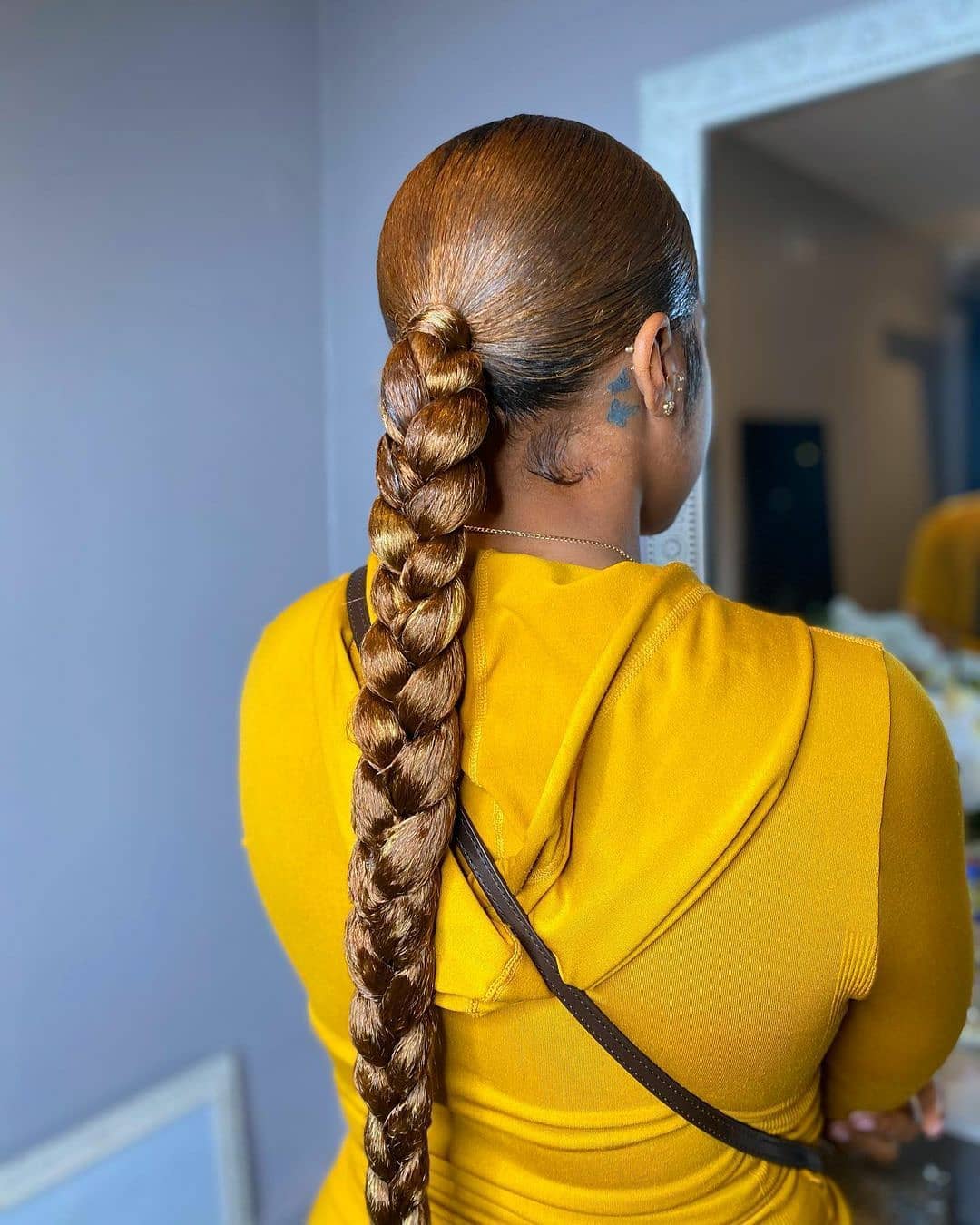 black braided ponytail hairstyles 8