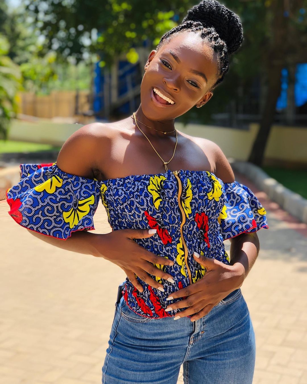Unique African Ankara Top/Blouse styles for Ladies 2021