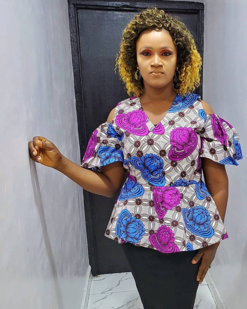 Latest, Stunning, and Classy Ankara Tops/Blouses 2021 for African ...