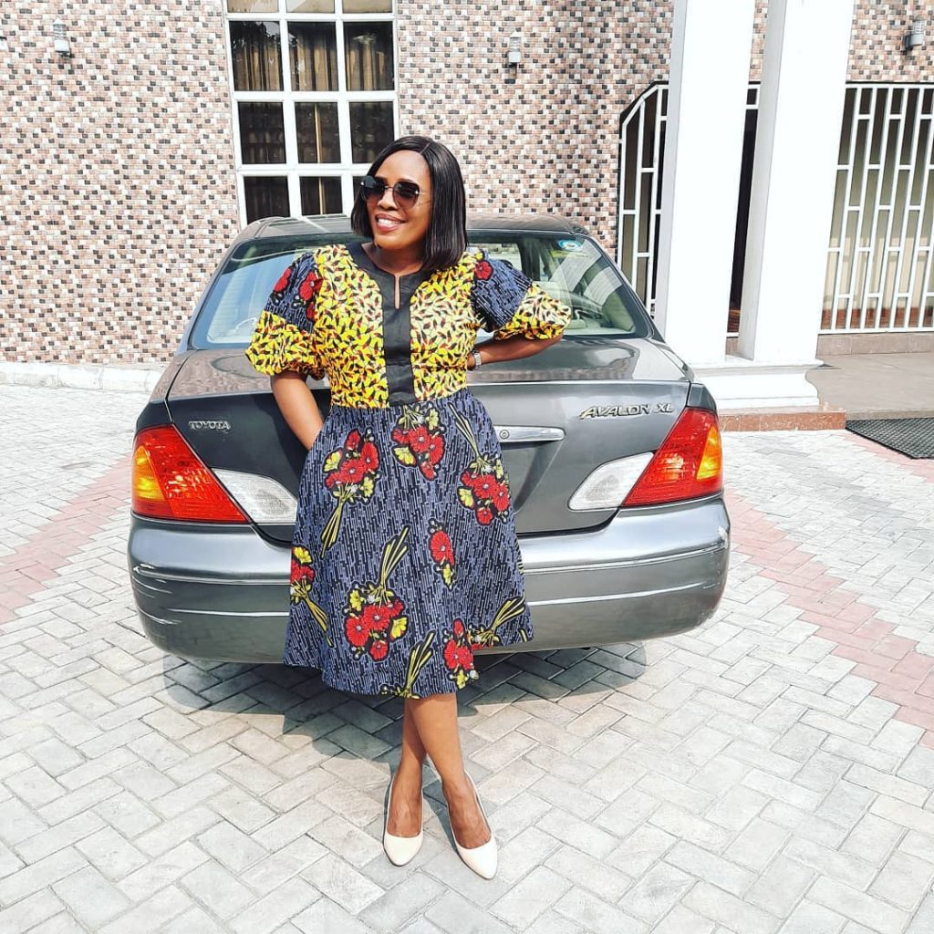 Charming and Exceptional Ankara Gown Styles for cute ladies