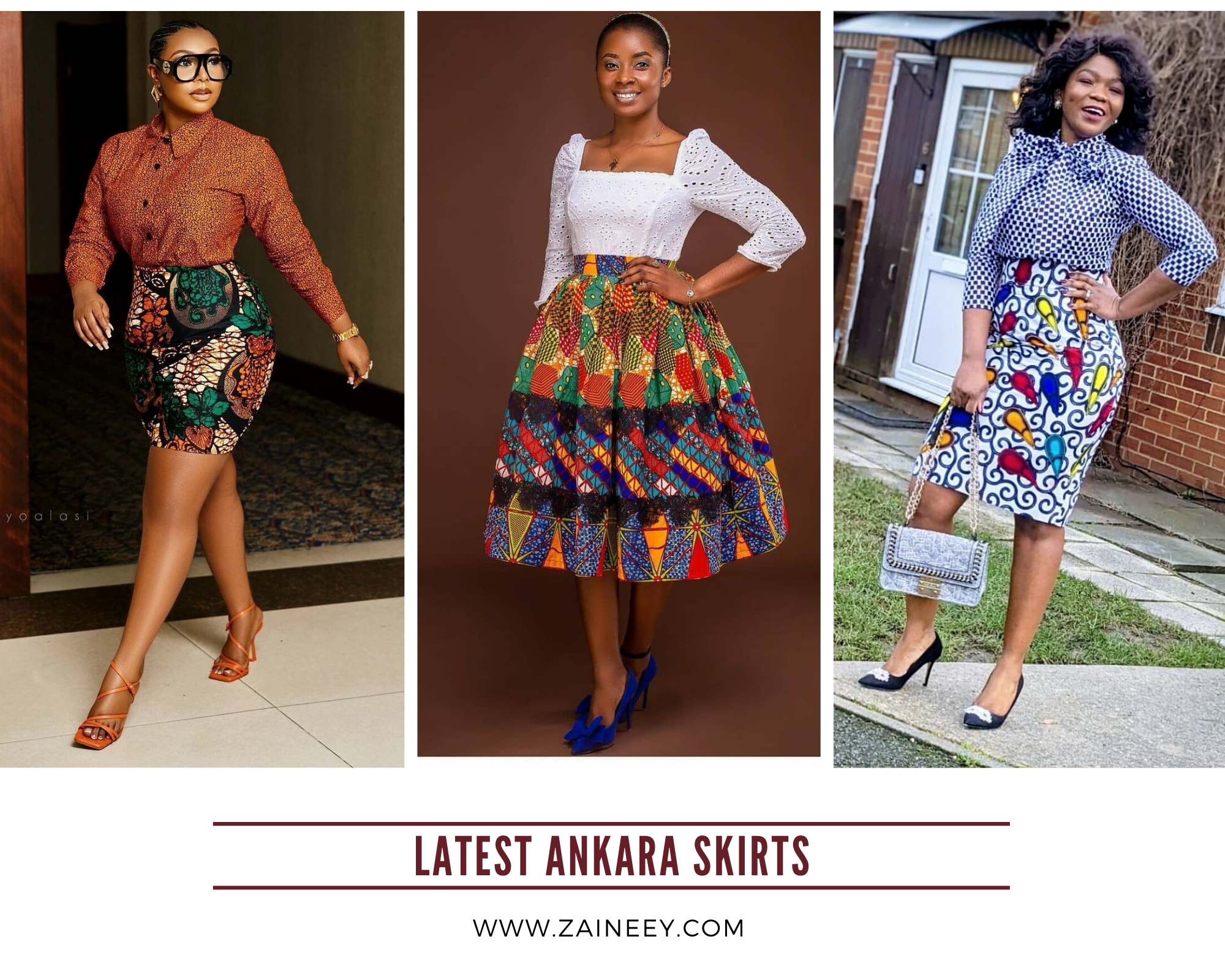 Latest Ankara skirts for Different Occasions