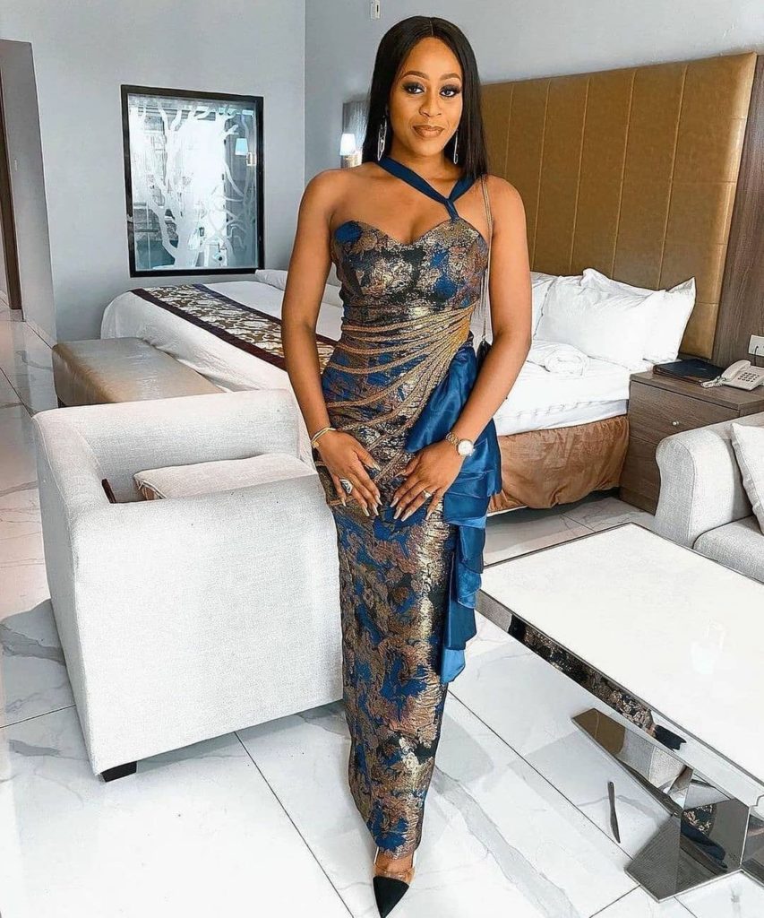 Exclusively Stunning and Simple Aso-Ebi Dress Styles for wedding guests in 2021