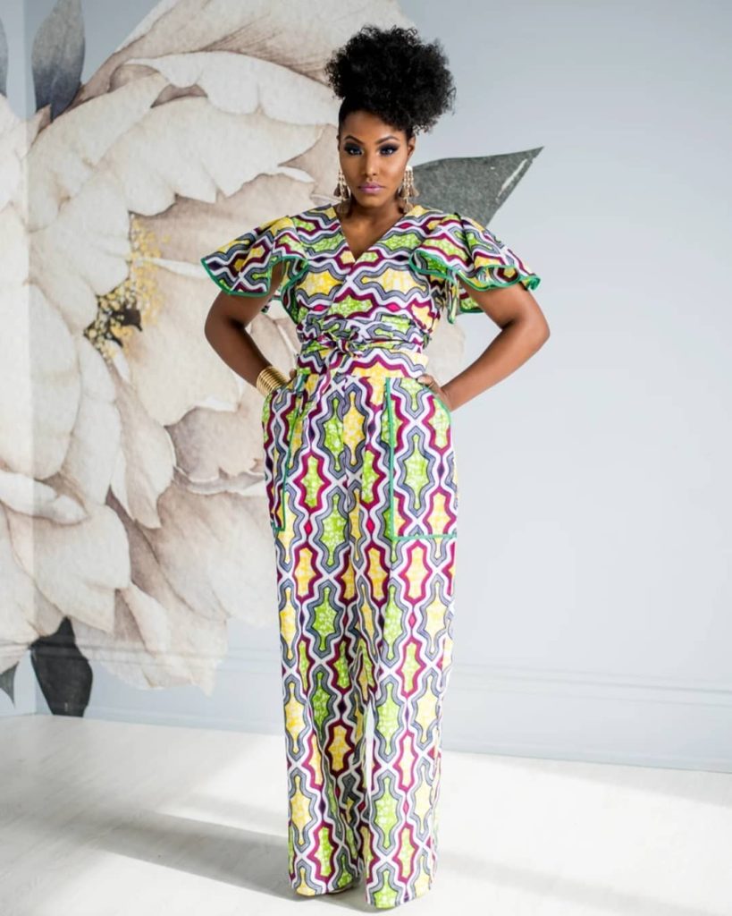 Latest, Trendy, and Stunning Ankara Jumpsuit Styles for ladies 2023 5