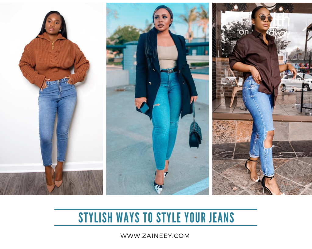 Cute and Stylish ways to style your Jeans to look Elegant | Zaineey's Blog