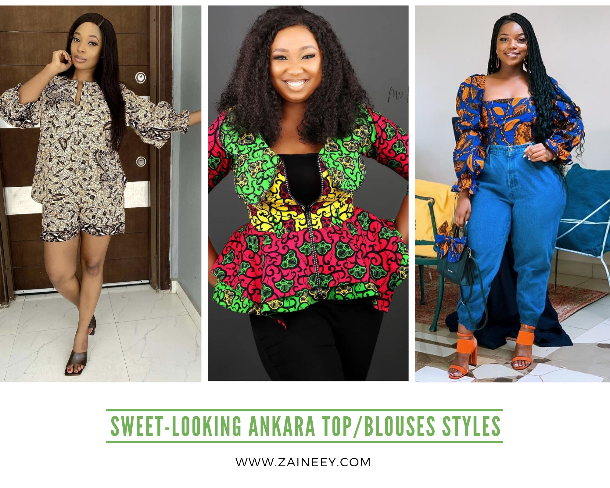 Lovely African Top/Blouse for Women-Sweet-looking Ankara Top/Blouse styles you should try in 2021.