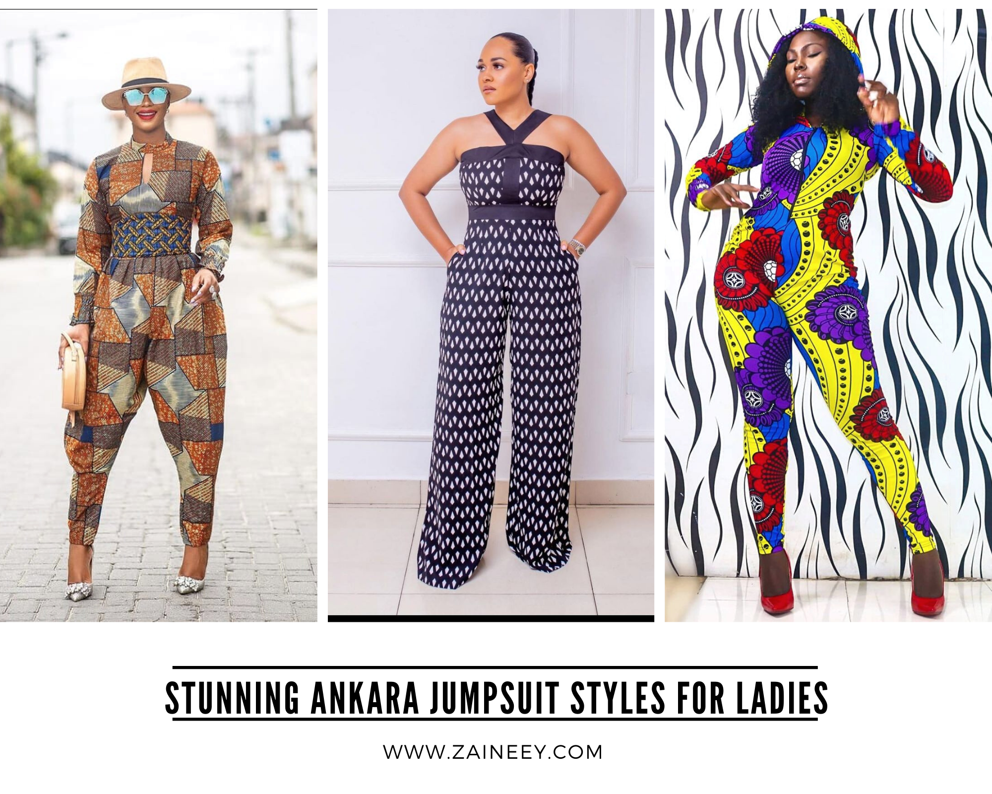 Latest, Trendy, and Stunning Ankara Jumpsuit Styles for ladies 2023 1