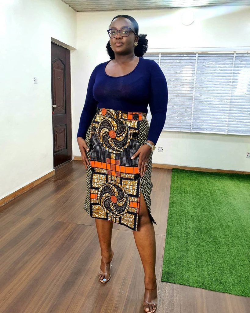 Latest Trends: African Ankara Print Skirts for Beautiful Ladies