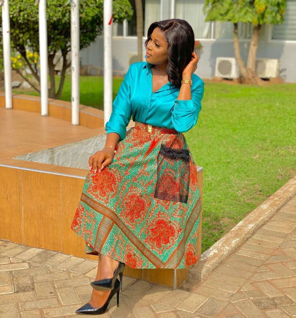 Latest Trends: African Ankara Print Skirts for Beautiful Ladies
