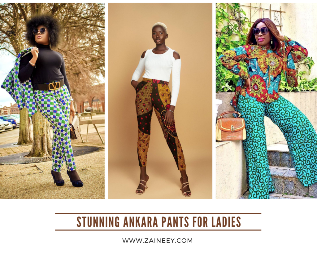 Latest, Magnificent, and Stunning Ankara Pants for Ladies 2021 ...