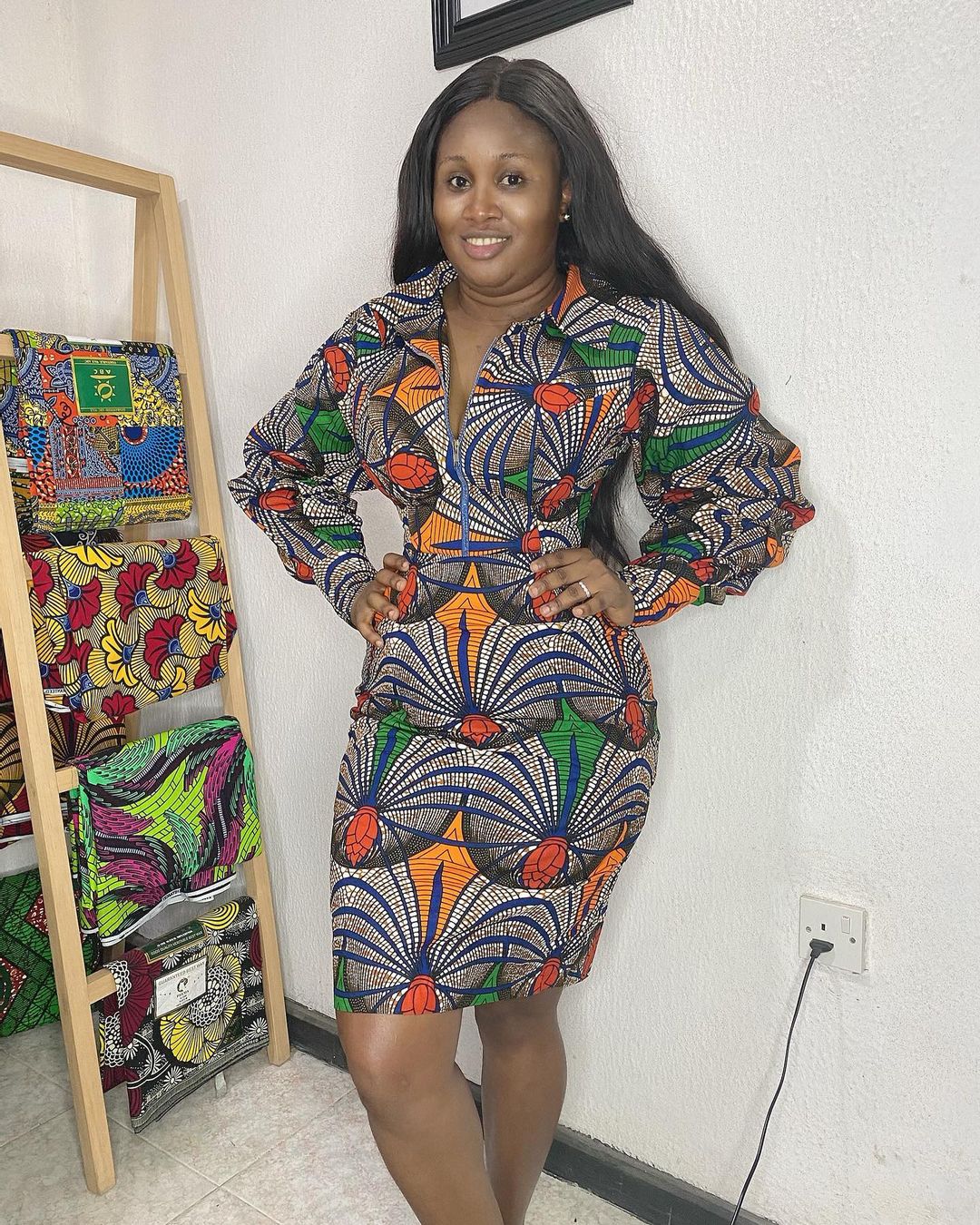 Ankara Long Gown Style | Ankara long gown styles, Simple gowns, African  print fashion dresses
