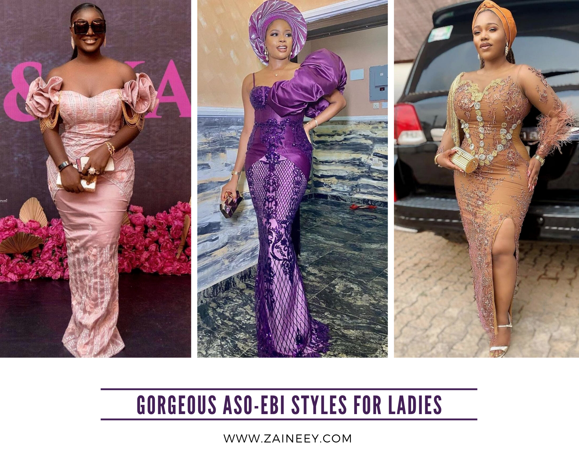 2021 Owanbe/Aso-Ebi Styles: Most Beautiful, Fabulous, and Gorgeous Aso-Ebi Styles For Ladies