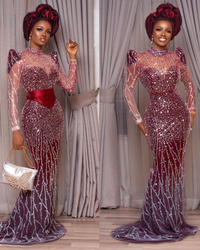 Take a Look at Nice and Decent Styles for Your Aso-Ebi Fabric | Zaineey ...
